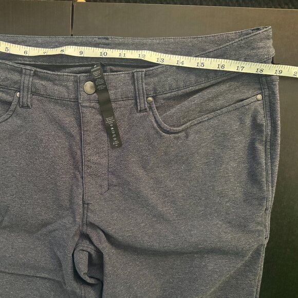 Lululemon ABC Pant Slim Men’s 36x43 (TALL) Tech Canvas Heathered Deep Navy - Picture 4 of 6